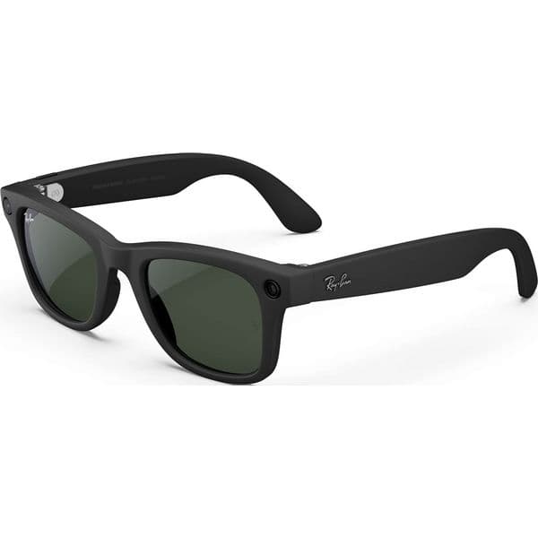 Ray-Ban Wayfarer RW4006 Matte Black/ Clear to Graphite Green Transitions M/L