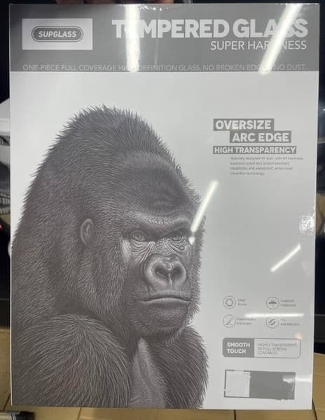 Стекло защитное SupGlass XC-20 (SG-20) Oversize ARC Edge для iPad Pro (12.9") 2022г./ 2021г./ 2020г./ 2018г.