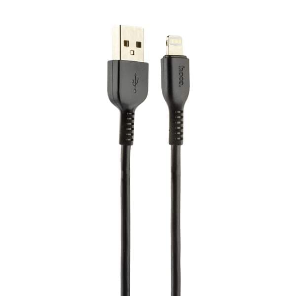 Дата-кабель USB Hoco X20 Flash Lightning (3.0 м) Черный