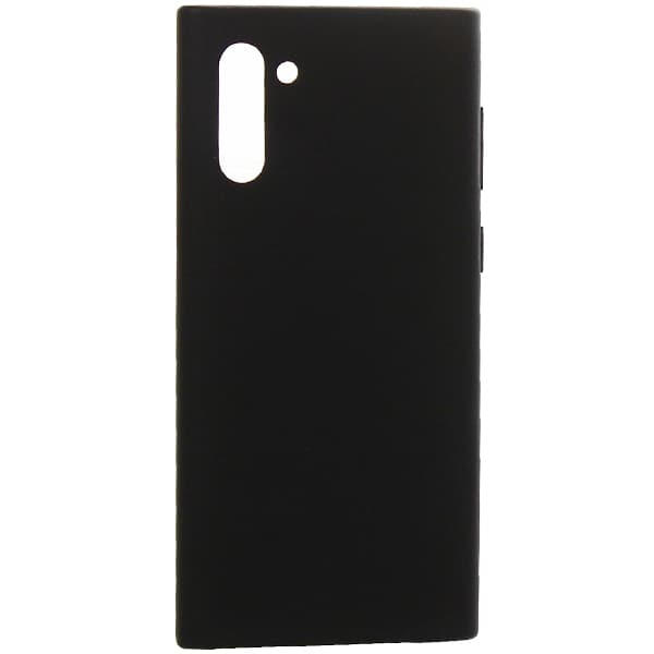 Чехол-накладка кожаная KZDOO Noble Collection (PC+PU) для Samsung Note 10 Черная