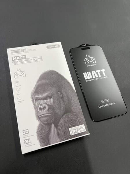 Стекло защитное SupGlass XC-13 (SG-13) MATT Tempered Glass 9H для iPhone 15 Pro (6.1") Матовое