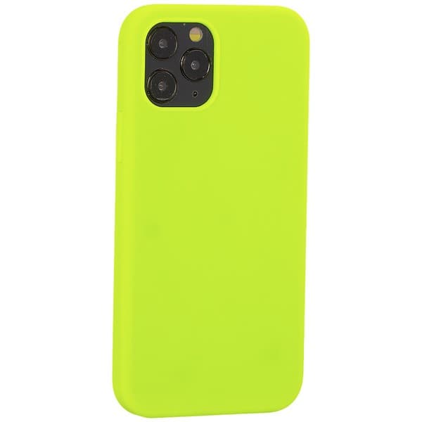 Накладка силиконовая MItrifON для iPhone 14 (6.1") без логотипа Салатовый №60