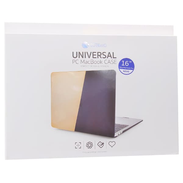 Защитный чехол-накладка COTECi MB1033-TT universal PC Case для New Macbook Pro16" Прозрачный матовый