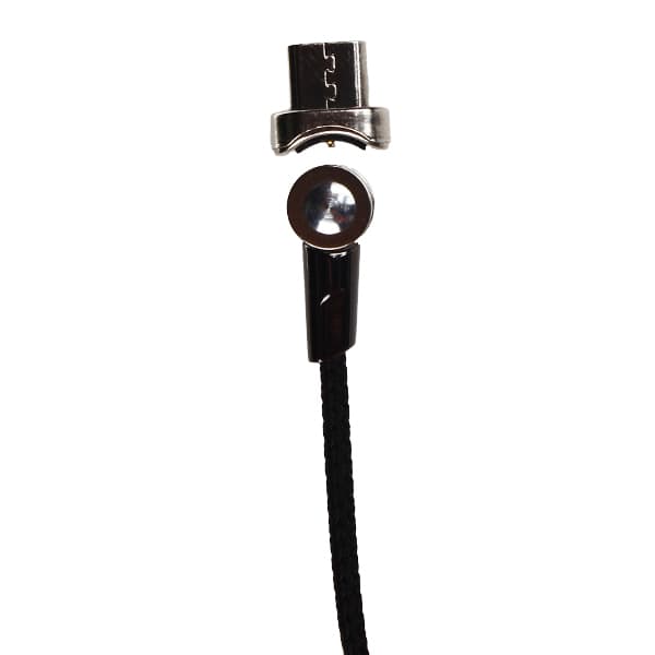 Дата-кабель USB Hoco S8 Magnetic charging data cable for MicroUSB (1.2м) (2.4A) Черный