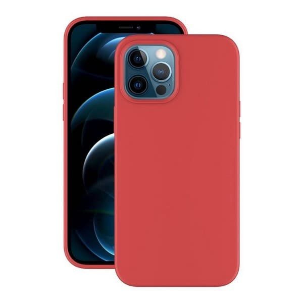 Чехол-накладка силикон Deppa Gel Color Case D-87756 для iPhone 12 Pro Max (6.7") 1.0мм Красный
