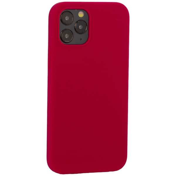 Накладка силиконовая MItrifON для iPhone 14 (6.1") без логотипа Raspberry Малиновый №36