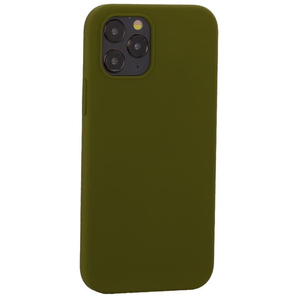 Накладка силиконовая MItrifON для iPhone 14 Pro Max (6.7") без логотипа Болотный №64