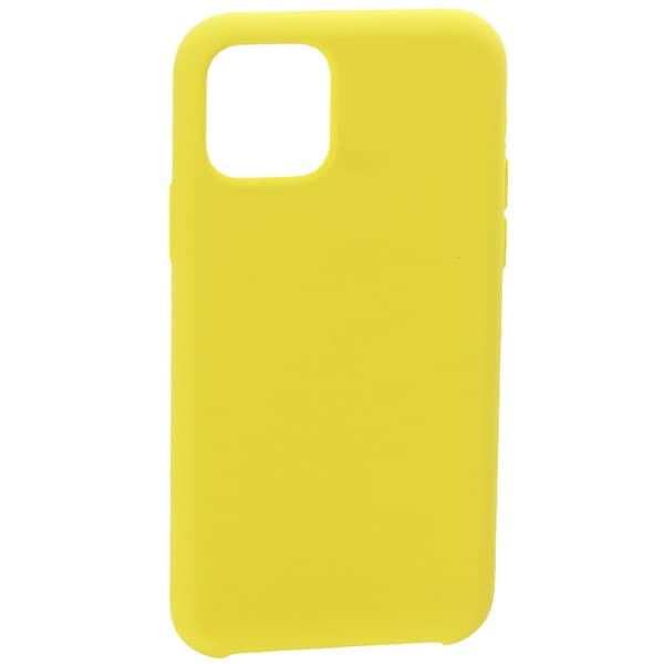 Накладка силиконовая MItrifON для iPhone 11 Pro (5.8") без логотипа Yellow Желтый №55