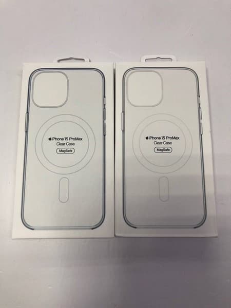 Чехол пластиковый Clear case Magsafe с анимацией для iPhone 15 Pro Max (6.7") Прозрачный