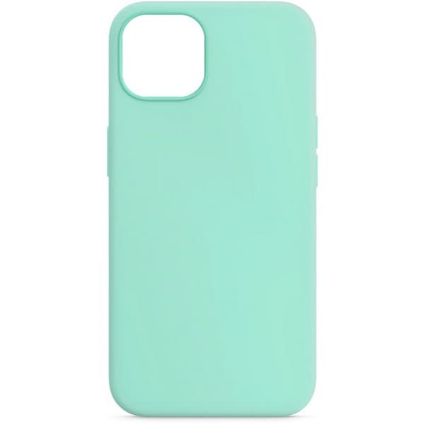 Накладка силиконовая MItrifON для iPhone 14 Plus (6.7") без логотипа Spearmint Мята №50