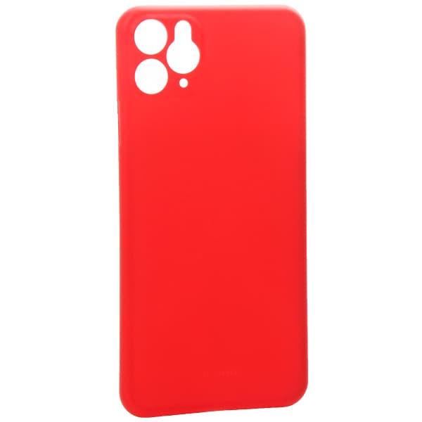 Чехол-накладка пластиковая KZDOO Air Skin 0.3мм для Iphone 11 Pro (5.8") Красная
