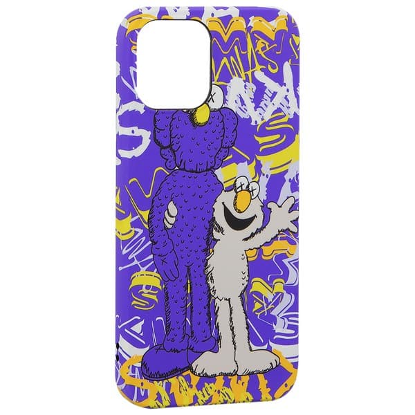 Чехол-накладка силикон MItriFON для iPhone 12 Pro (6.1") 0.8мм с флуоресцентным рисунком AW J39