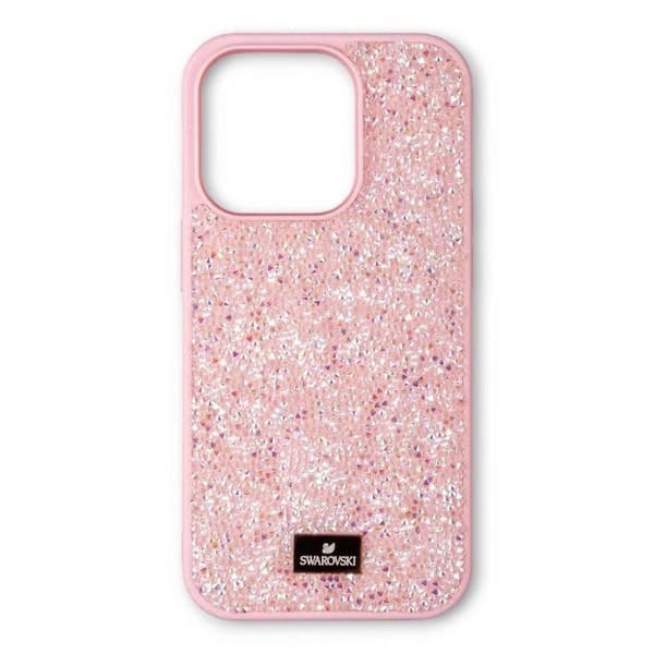 Чехол-накладка силиконовая со стразами SW Crystalline для iPhone 15 Pro (6.1") в ассортименте