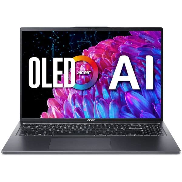 Acer Swift Go 16 SFG16-72-5844 (Intel Ultra 5 125H 3600MHz/8GB/512GB SSD/16"/3200x2000/OLED/Intel Iris Arc Graphics) Черный