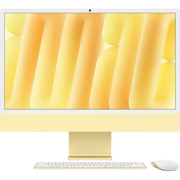 Apple iMac 24" 2024 (M4, 10C CPU, 10C GPU, 16GB, 512GB SSD) Yellow Z1EK000L3