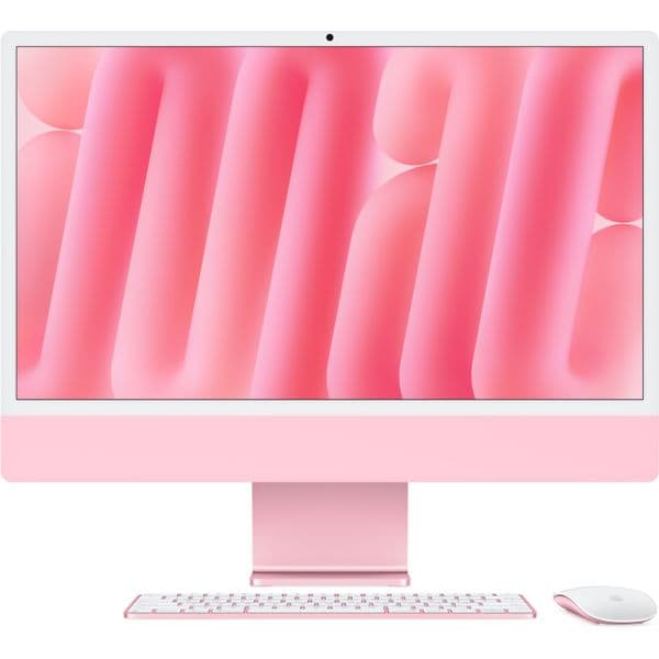 Apple iMac 24" Retina 4,5K 2024 MD2U4 (Apple M4, 10-Core CPU, 10-Core GPU, 24GB, 512GB SSD, розовый)