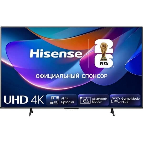 Hisense 55A6S (2026) 55" 4K UHD LED Smart TV