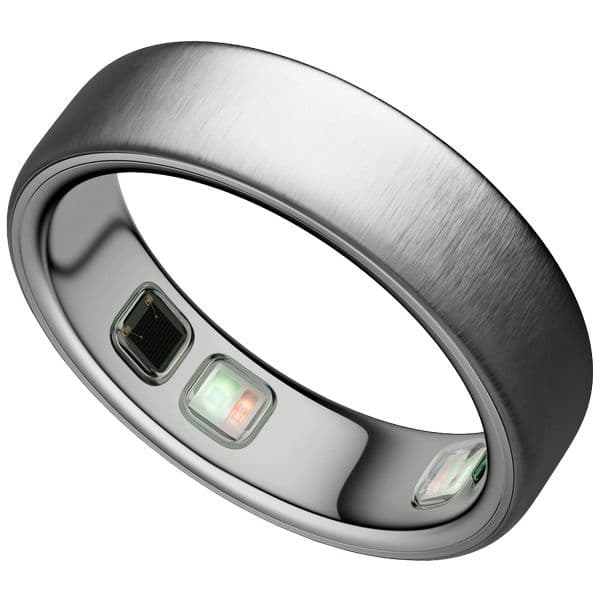 Oura Ring 5 Size 6 Brushed Silver