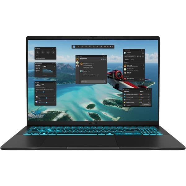 Asus VivoBook V16 V3607VM-DS79 (Intel Core 7 240H 2500MHz/32Gb/1024Gb SSD/16.0/1920х1200/144Hz/Geforce RTX 5060 8Gb) Черный