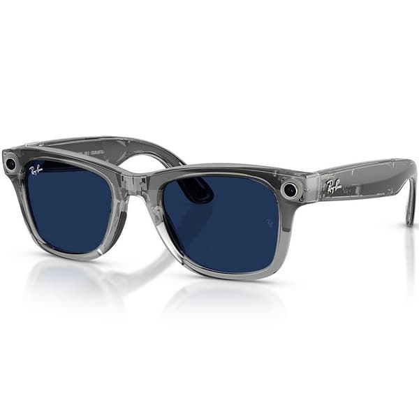 Ray-Ban Wayfarer (Gen 2) RW4012 Shiny Transparent/ Transitions Sapphire lenses Size L (53mm)