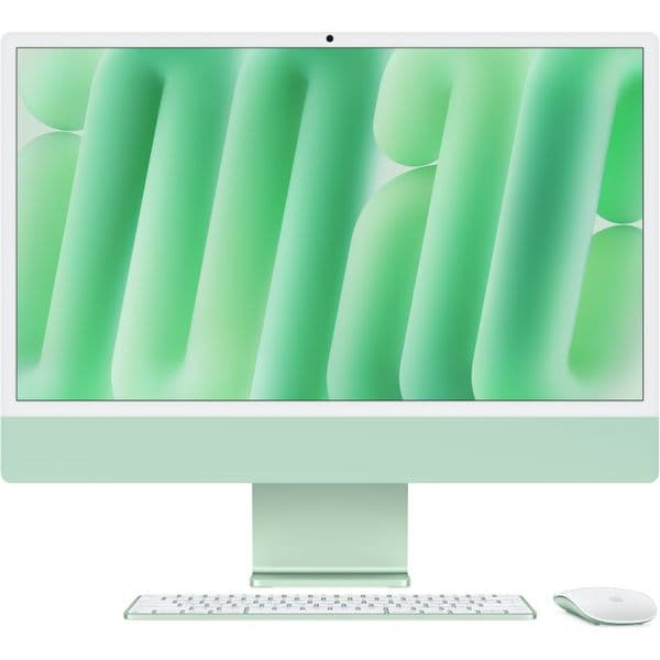 Apple iMac 24" Retina 4,5K 2024 MD2Q4 (Apple M4, 10-Core CPU, 10-Core GPU, 24GB, 512GB SSD, зеленый)