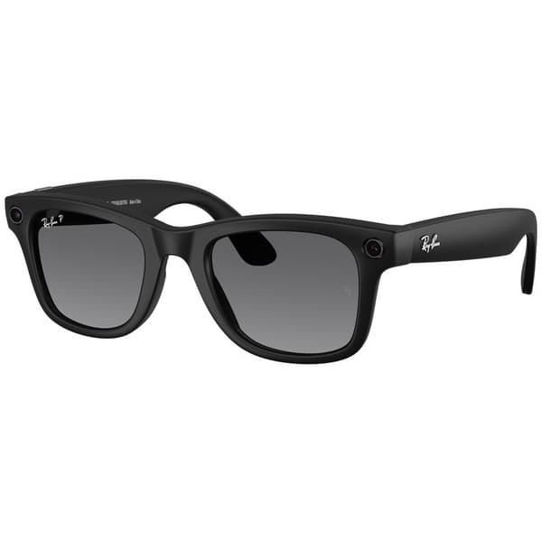 Ray-Ban Wayfarer (Gen 2) RW4012 Matte Black/ Polar Gradient Graphite lenses Size L