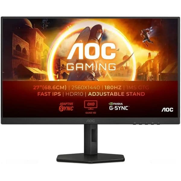 AOC Q27G4XF 27" Black 1ms HDMI, DisplayPort