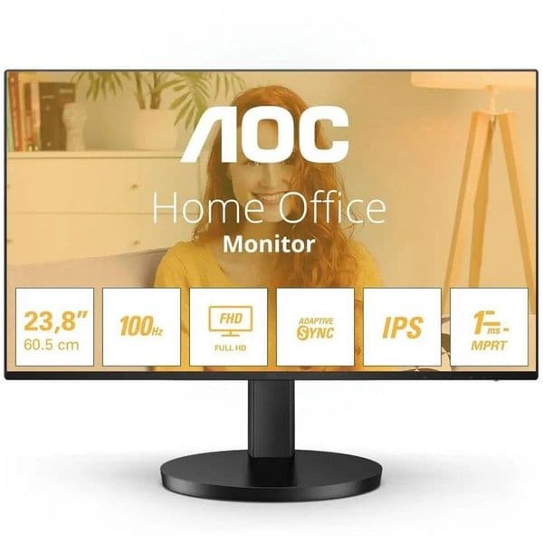 AOC 24B3HA2 23.8" Black 1ms HDMI, VGA