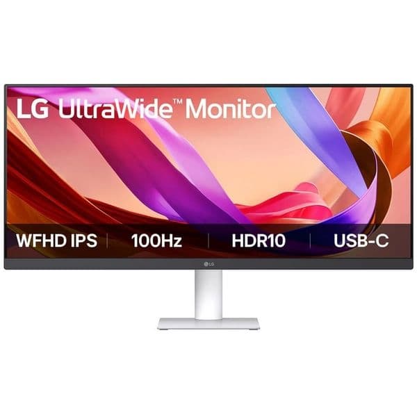 LG UltraWide 29U531A-W 29" White 5ms HDMI, DisplayPort, USB Type-C