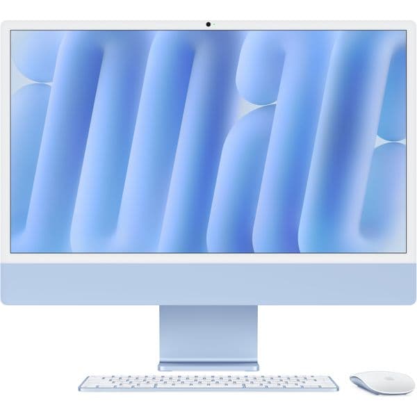 Apple iMac 24" 2024 (M4, 8C CPU, 8C GPU, 16GB, 512GB SSD) Blue Z1E5000JW