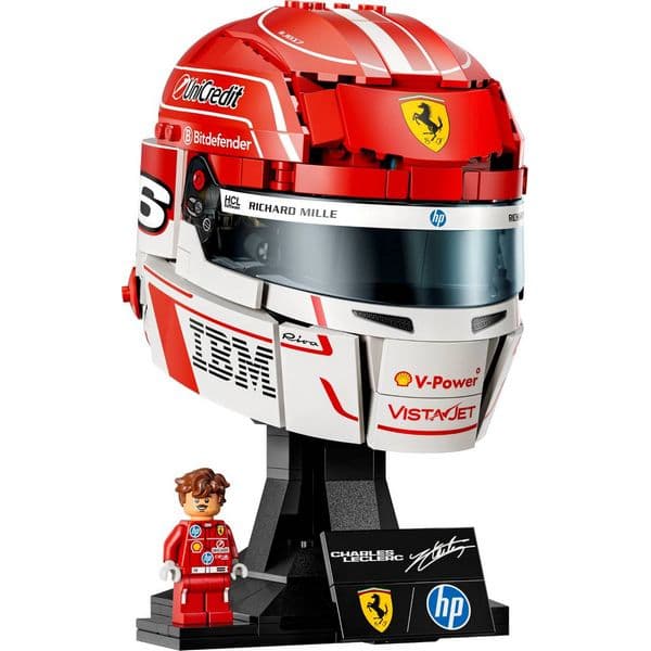 LEGO Formula 1 Ferrari Leclerc Helmet (43014)