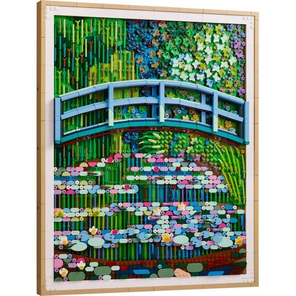 LEGO Art Claude Monet Bridge over a Pond (31220)