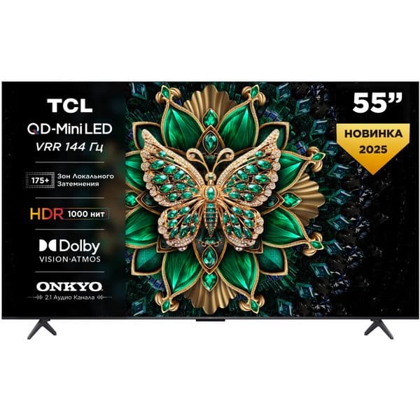 TCL 55C6K (2025) 55"