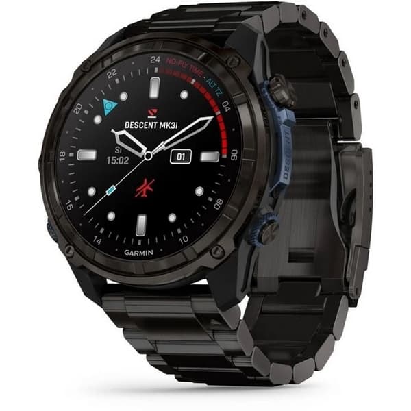 Garmin Descent MK3i 51mm Carbon Gray DLC with Titanium Band (010-02752-14)