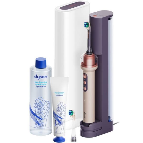 Dyson CameraJet Electric Toothbrush with Flosser Ceramic Pink