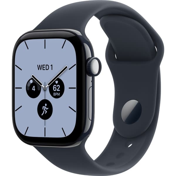 Apple Watch Series 12 42mm GPS + Cellular Night Blue Ceramic Case with Navy Blue Sport Band SM/ML