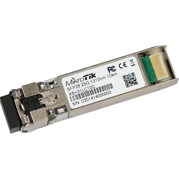 Модуль для коммутатора MikroTik XS+31LC10D SFP/SFP+/SFP28 module 1/10/25G SM 10km 1310nm