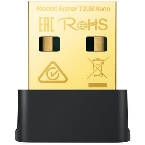 Беспроводной USB адаптер TP-Link Archer T2UB Nano 802.11ac 200+433Mbps Bluetooth