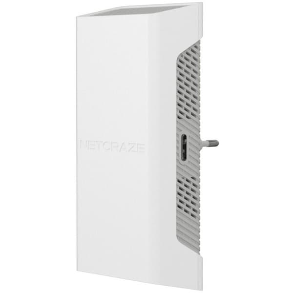 Повторитель Wi-Fi Netcraze Buddy 6 SE (NC-4410), Wi-Fi 802.11ax 2,4+5 ГГц, 1x1 Гбит/с