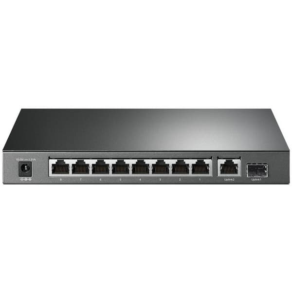Коммутатор TP-Link TL-SG1210P 9 ports 1000Mbps 1xCombo SFP