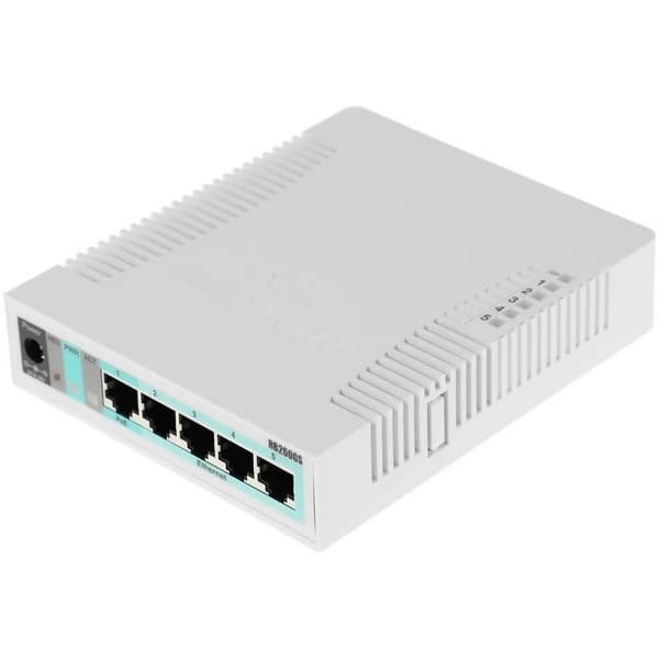 Коммутатор MikroTik RouterBoard RB260GS 5x1000Mbps