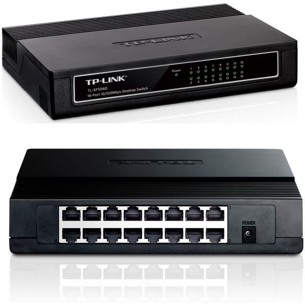 Коммутатор TP-Link TL-SF1016D 16 ports 10/100Mbps