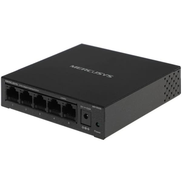 Коммутатор Mercusys MS105GS 5 ports 10/100/1000Mbps неуправляемый