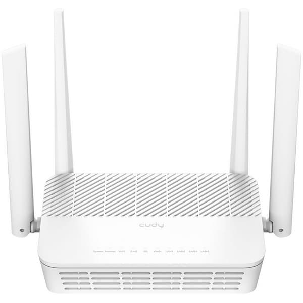 Беспроводной маршрутизатор Cudy WR3000P, Wi-Fi 802.11ax 2974Мбит/с, 2.4+5ГГц, 4xLAN, 1xWAN, USB Type-A