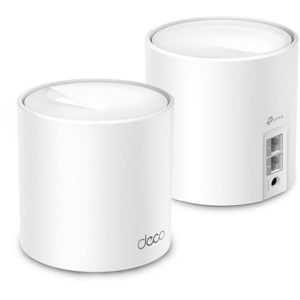 Беспроводной маршрутизатор TP-Link Mesh Deco X10 802.11ax, AX1500, 2xLAN (2-pack)