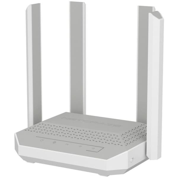 Беспроводной маршрутизатор Netcraze Sprinter (NC-3711), Wi-Fi 802.11ax 2.4+5 ГГц, 4x1 Гбит/с