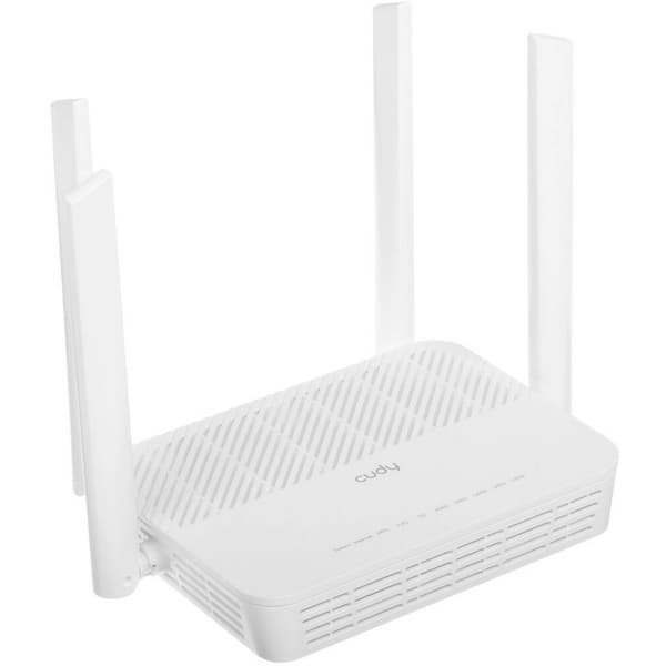 Беспроводной маршрутизатор Cudy WR3000S, Wi-Fi 802.11ax 2976Мбит/с, 2.4+5ГГц, 4xLAN, 1xWAN