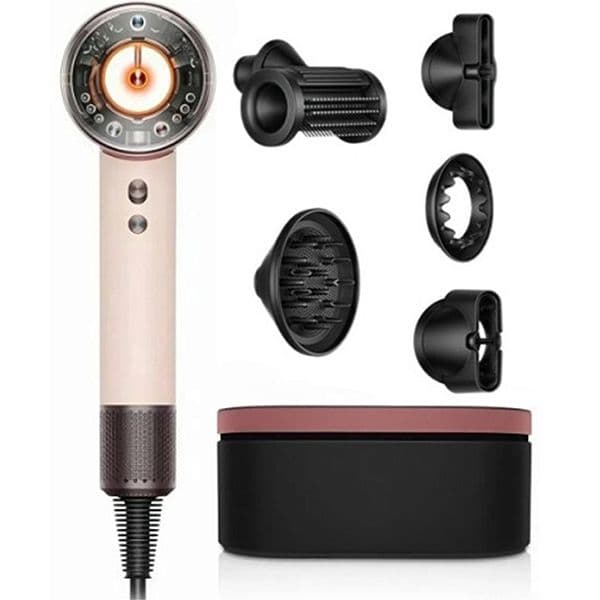 Фен Dyson Supersonic Nural Straight+Wavy HD16 Ceramic Pink Rose Gold с кейсом