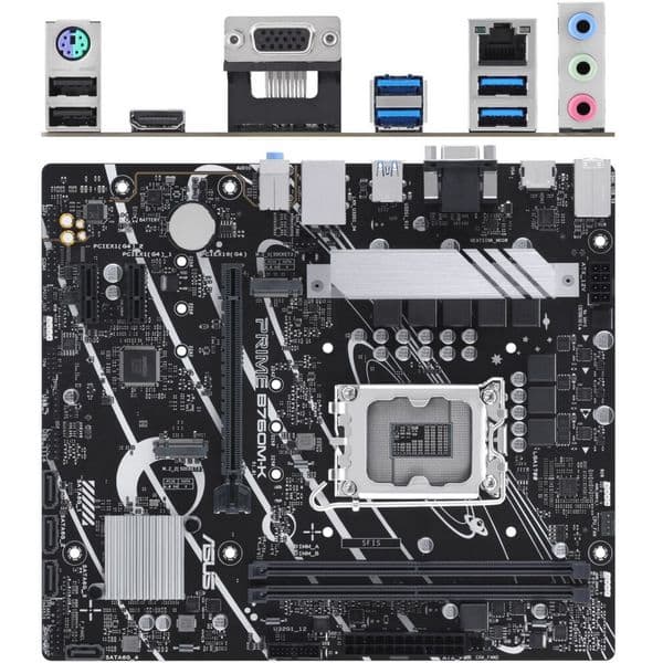 Материнская плата ASUS B760 LGA1700 DDR5 ( Prime B760M-K ) mATX, Ret