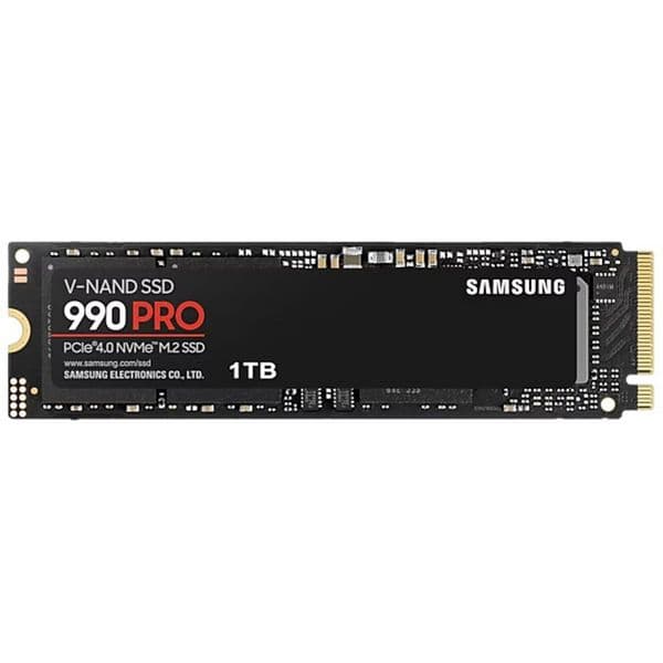 Накопитель SSD M.2 2280 PCI-E 4.0 x4 1000Гб Samsung 990 Pro ( MZ-V9P1T0BW )